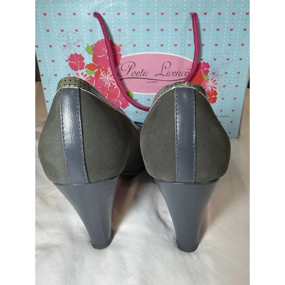 Poetic Licence London US 9 Kiltie Tassel Loafer Pumps Whimsigoth Retro Heels